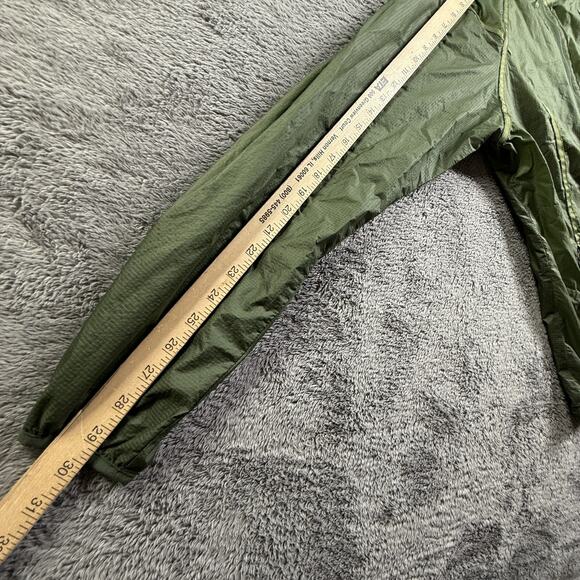 Kuhl Parajax Womens Large Olive Green Lightweight Windbreaker Jacket Hooded - Picture 4 of 8